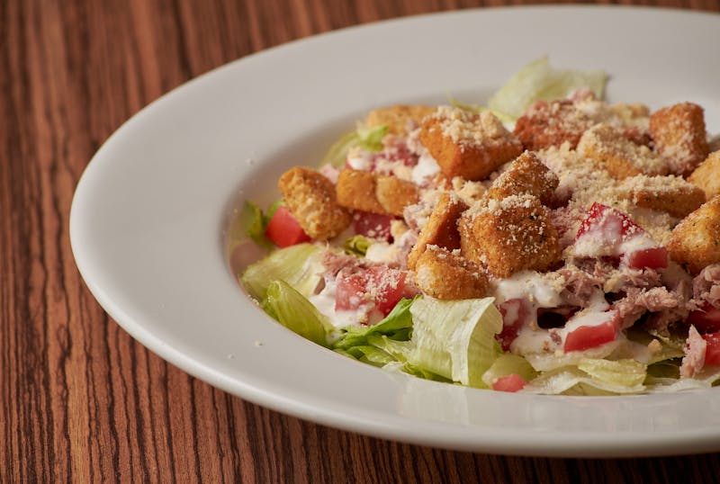 Caesar Salad with romaine and parmesan